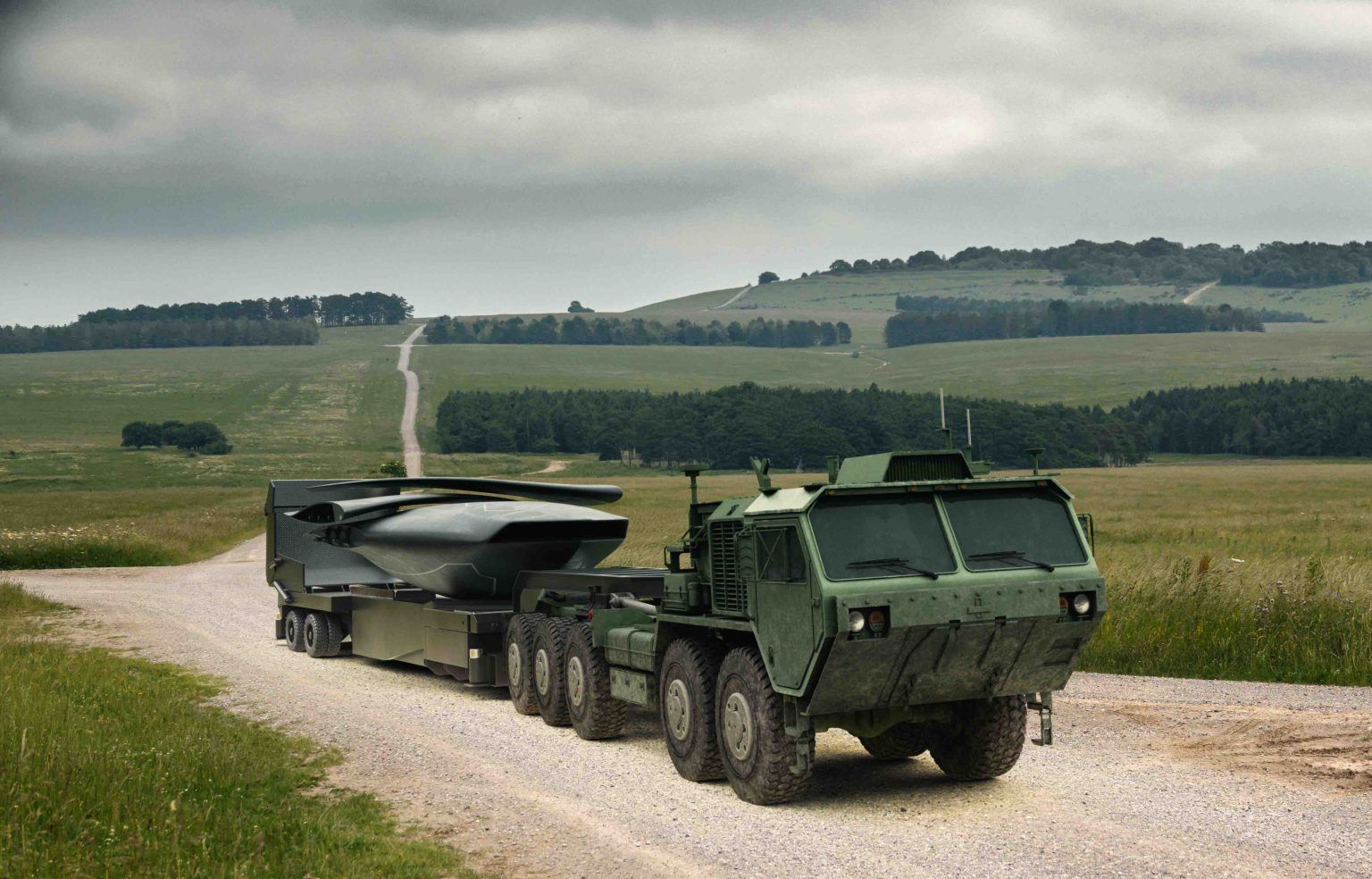 某型特種車輛展示模型