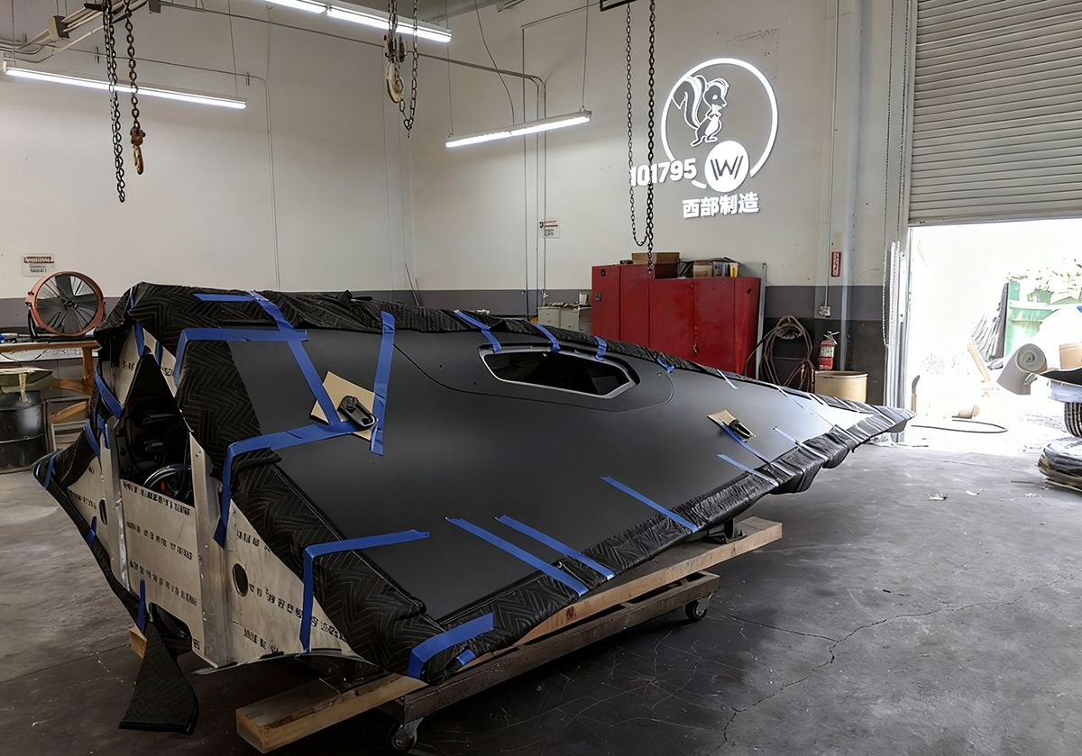 高精度隱身無人機RCS測試模型